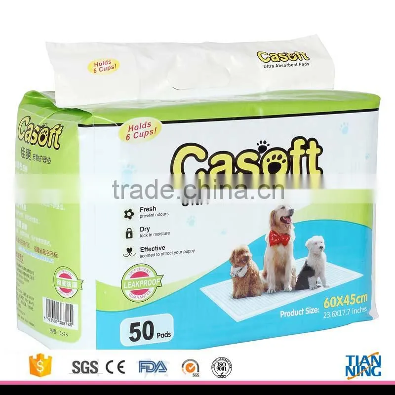 Disposable Puppy Quilted Pet Training Pad pet heating pads puppy training pad