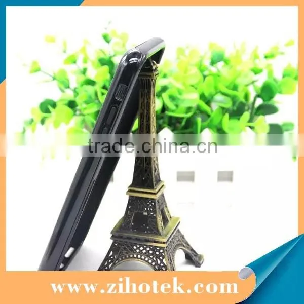2 in 1 Sublimation Silicon mobile phone case for iphone 6 plus