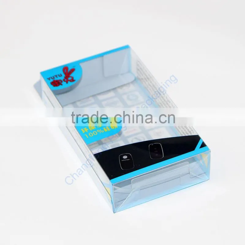 Creative Custom Design Clear Plastic Cell Phone Packaging Box