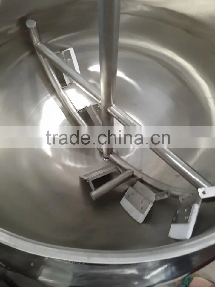 High quality widely used gas jacketed kettle,steam jacketed kettle