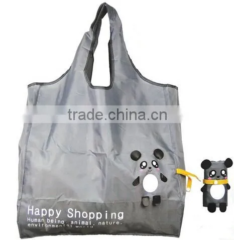 2015 high quality cute animal shape reusable shopping bag