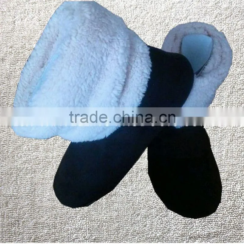New Mens Microsuede Snugg Furry Slippers mens Ankle Boots