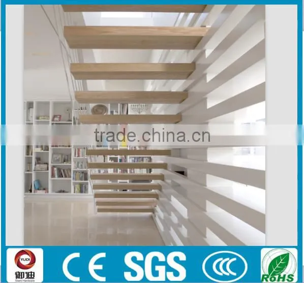 iron wood floating stairs/staircase manufacture ---YUDI