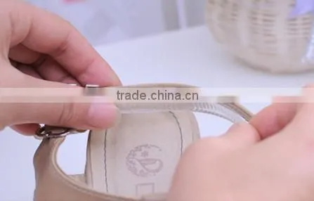 Factory Price Adhesive Gel Foot Protect Liners Soft Comfort Shoe Strip Gel Invisible Sticky Silicone Wholesale Women Shoe Liner