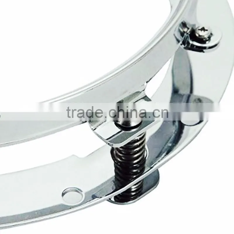 7 Inch Round Daymaker LED Headlight Mounting Bracket Ring for 07-16 Jee-p Wrangler JK Harley Davidso-n Motorcycle