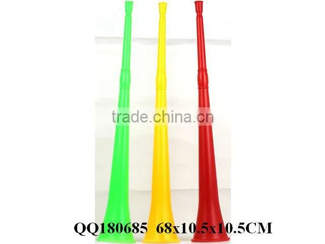 Coke cheer blowing horn, horn toy, plastic trumpet