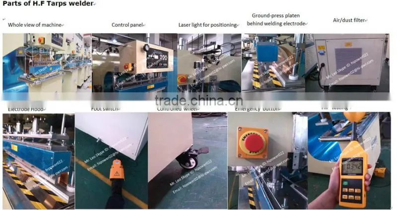 High Frequency Welder for Air Ducts