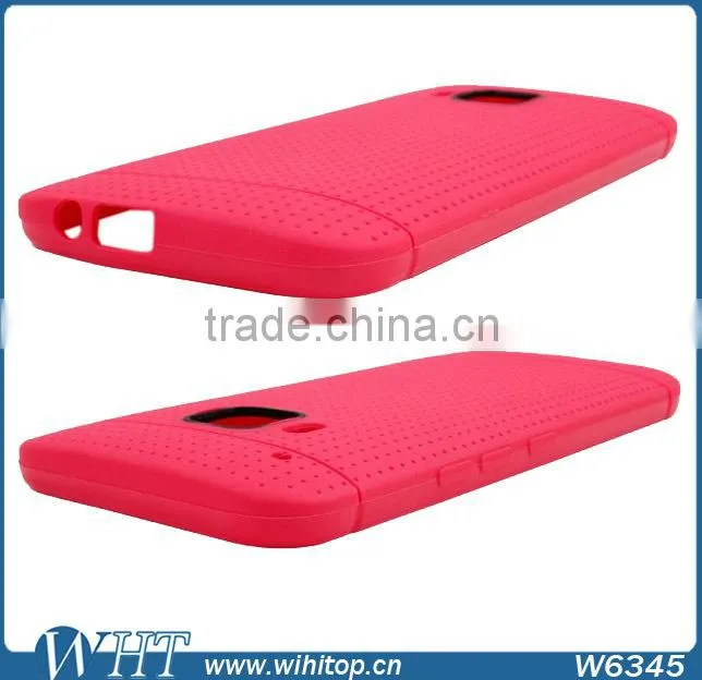 The Newest Design Silicon With Honeycomb Case for HTC One M9 Wholesale Price
