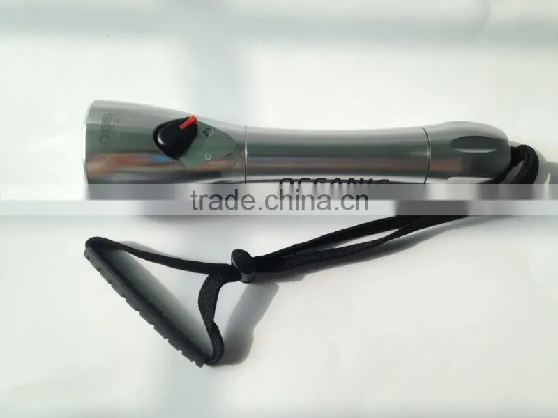 led diving flashlights for scuba diving with CE aluminiumbody 200m waterproof