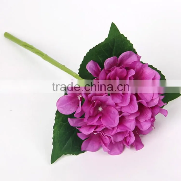 Handmade Mixed cheap Artificial Hydrangea wedding decor flower
