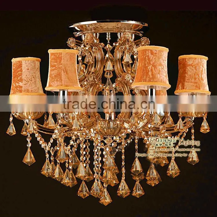 2013 Fashionable Hot Selling Bohemian Iron Crystal Hanging Lamp with Crystal Balls for Room MD8253 L6 D600mm H700mm