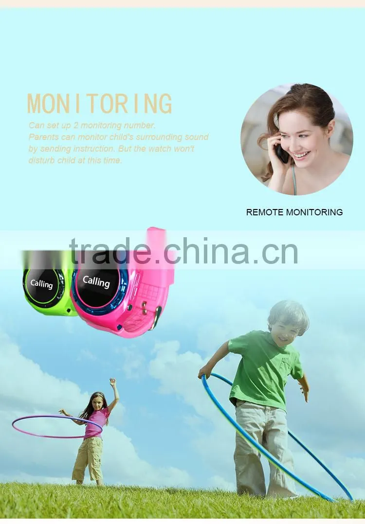 Waterproof Children GPS AGPS LBS Positioning Smart Watches Phone Two-way Convers