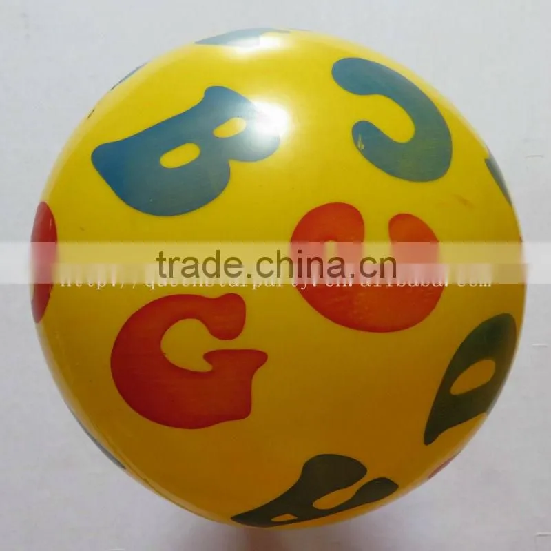 Plastic pvc toy ball inflatable beach ball Cheap plastic balls