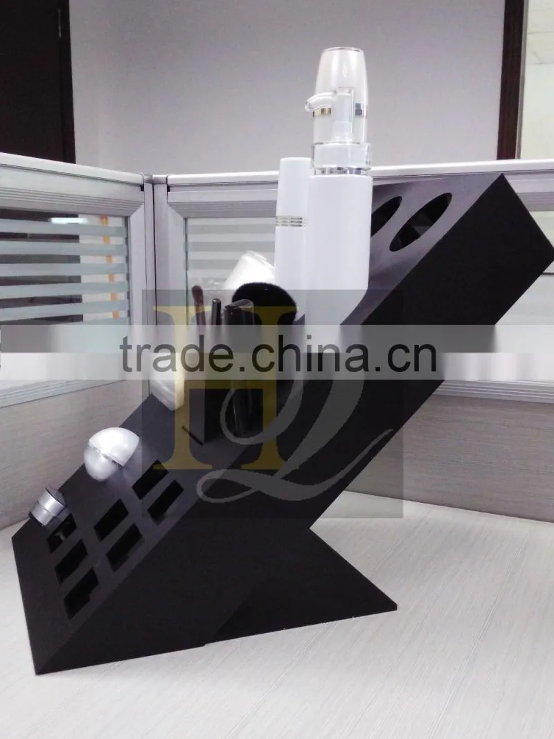 Custom acrylic cosmetic display counter/high quality makeup counter display