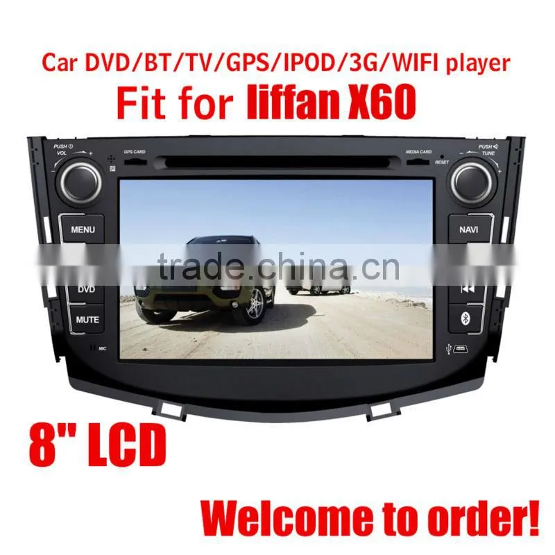 Fit for liffan X60 car dvd player with gps bluetooth tv