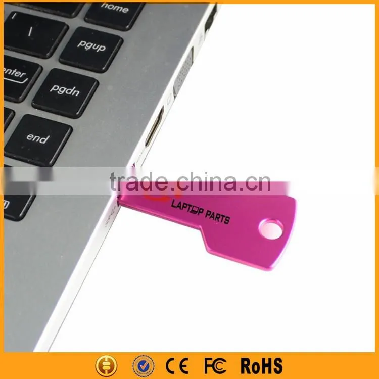cheap usb flash drives wholesale key shape metal usb disk