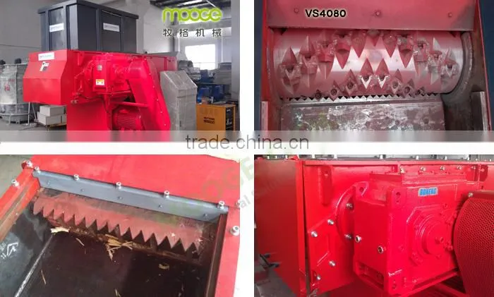 VS4080 Plastic Single Shaft Shredder