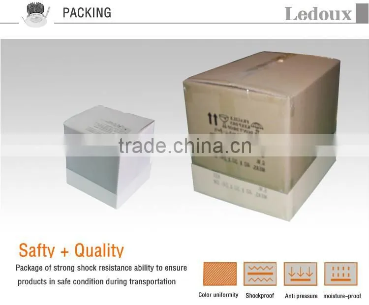 low small power dimmable led track light 6watt CE SAA