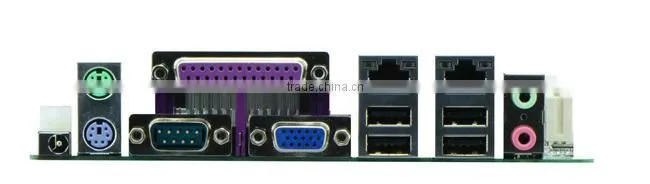 Mini ITX industrial motherboard 1037U 22nm dual VGA wide voltage 17W i3-grade DDR3 voltage 8V to 36V recommended 9V ~ 24V 2G RAM