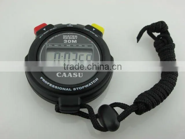 Factory Wholesale 10 Laps Memory Wall Stopwatch with Lanyard
