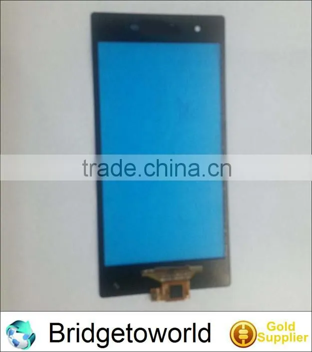 Front Glass Touch Screen Digitizer For Sony Xperia Z L36H C6602 C6603 Yuga C6603 C660X L36i with touch cable