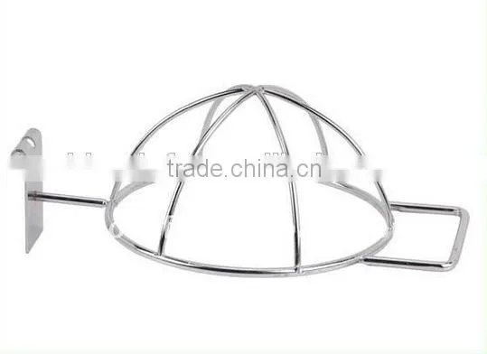 Uniques Beatiful Retail Store Display metal cap hat hanging rack ,slatwall panel