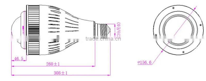 High lumen led light guangdong 100W high quality led solar light high power highbay 3 years warranty