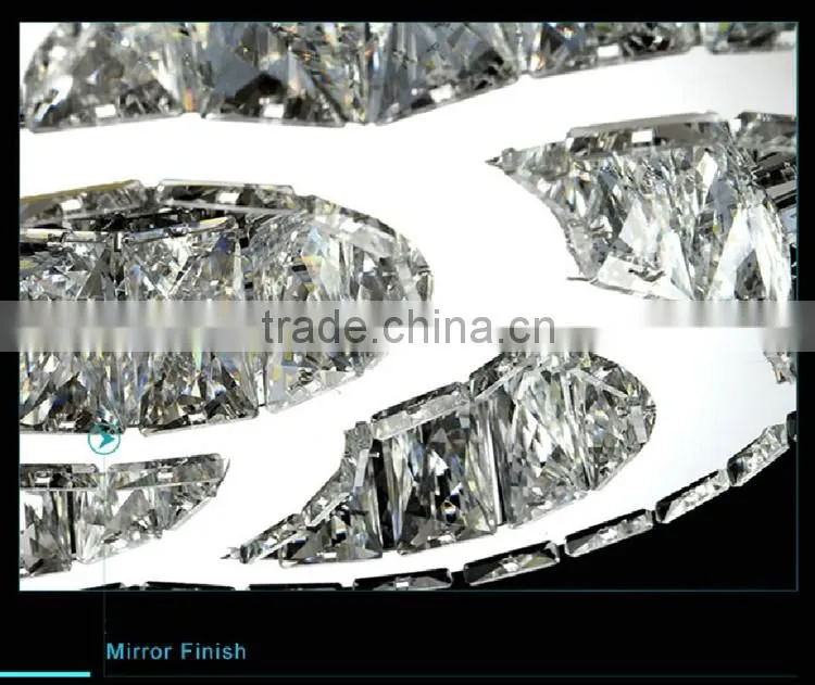 Stainless Steel Wedding Decoration Crystal Chandelier K9 Crystal Chandelier Lighting