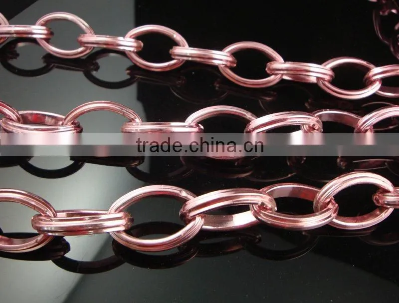 Big Silver Costume Necklace Chain