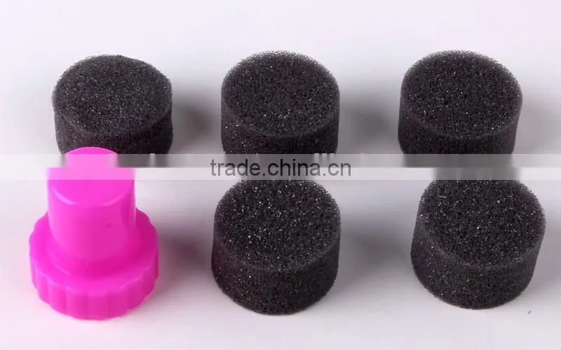 Nail Art Stamper Polish Transfer Tips Tool SET Sponge Gradient