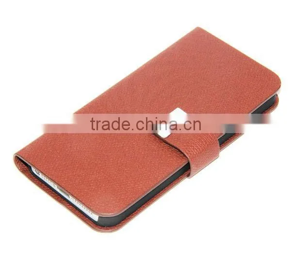 Wallytech hot selling wallet case for iphone 5C 5S