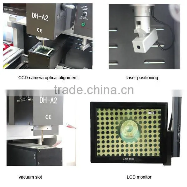 very competitive Dinghua DH-A2 optical alignment BGA Rework Station For SP3, Iphone, laptop repairing