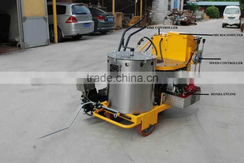 Newest Fashioned Thermoplastic Vibrating Road Making Machine