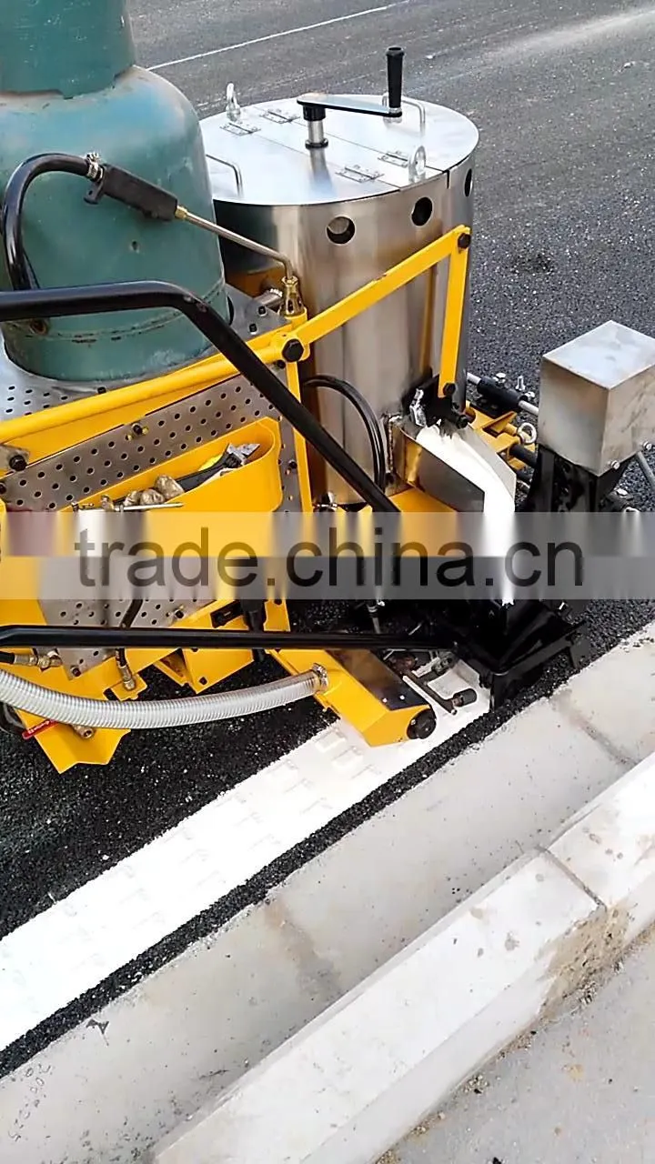 Newest Fashioned Thermoplastic Vibrating Road Making Machine