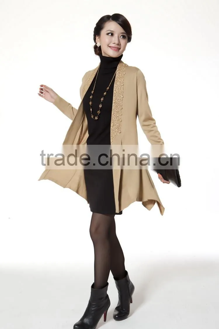 beads new fashion cardigan sweater designs for girls