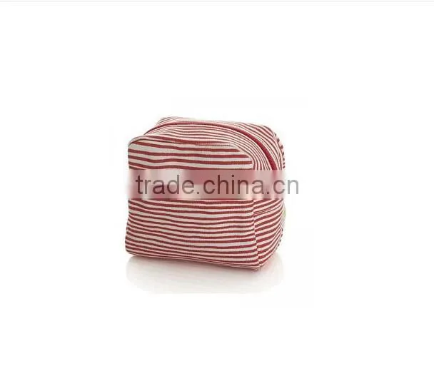 mini waterproof canvas cosmetic bag