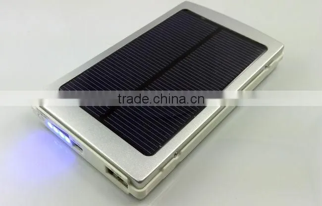 10000mAh Solar Powered Cell Phone Charger