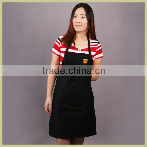 plain black aprons