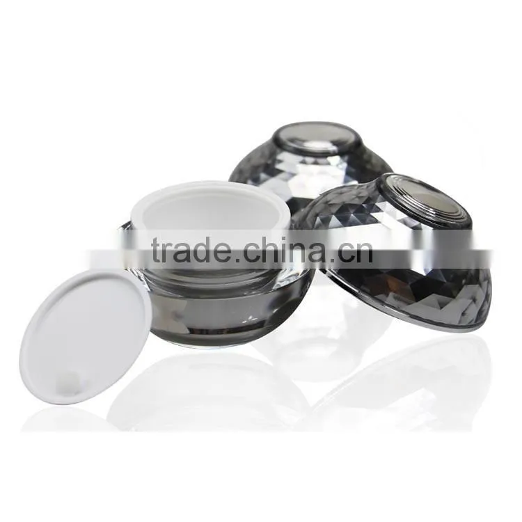 HOT acrylic cosmetic cream jar