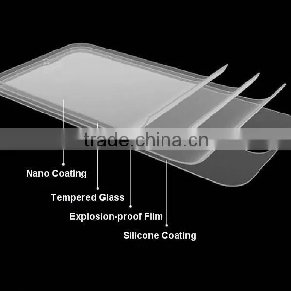0.26mm 2.5D Tempered Glass ScreenProtector For iphone samsung