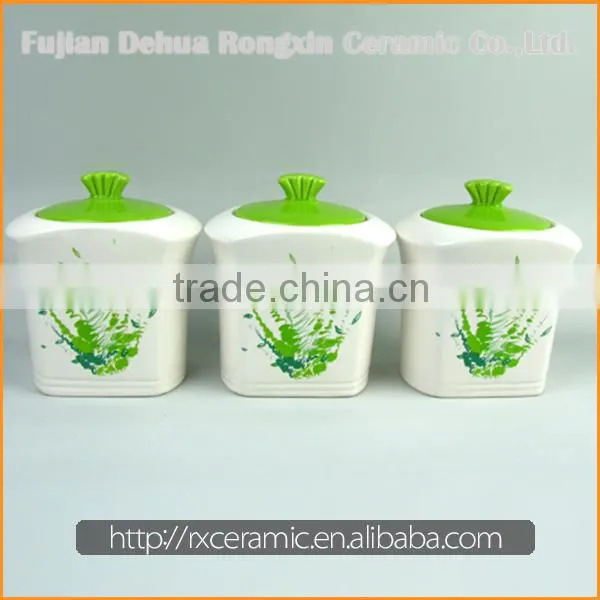China Professional Manufacturer Low Price porcelain condiment container