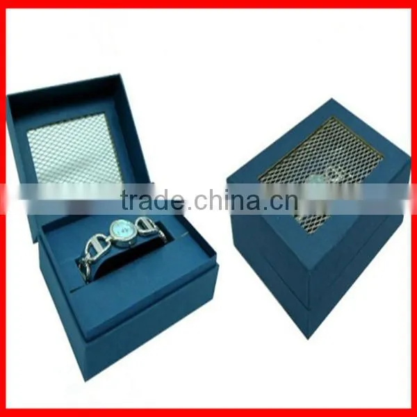 Black Wrist Seiko Watch Box Inserts Handmade Wholesale