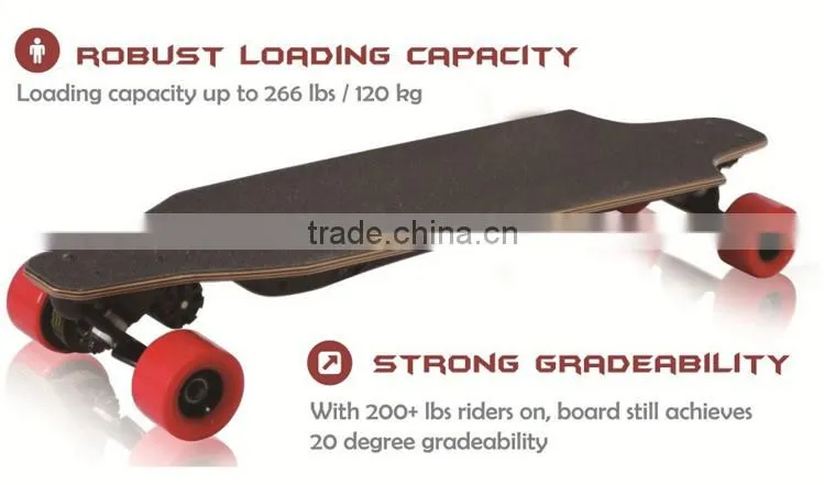 Low pirce high performance E-go motor powered electric skateboard