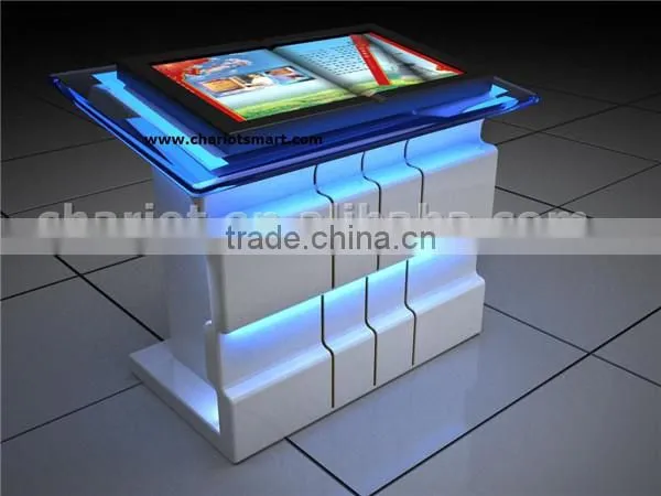 Interactive book with mini pc and projector