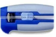 Blue ABS Handle Spring Scissors High quality paper scissors