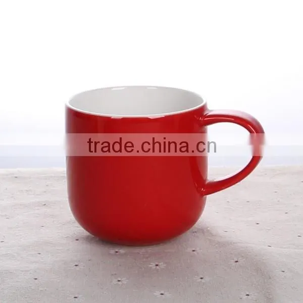 450ml 15oz New bone China coffee mug tea cup solid color Fty directly sale