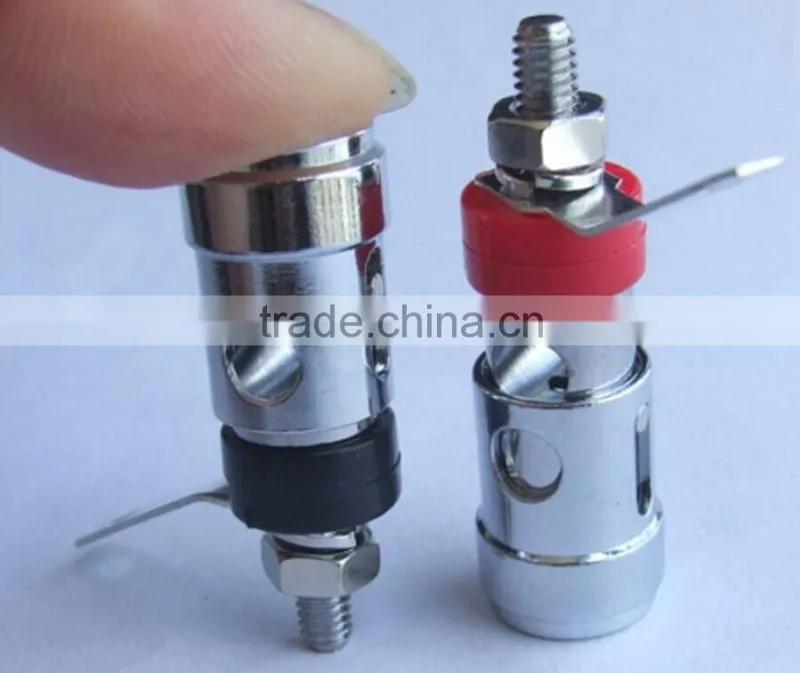 Spring Loaded Gold Plated Speaker Binding Posts Terminals