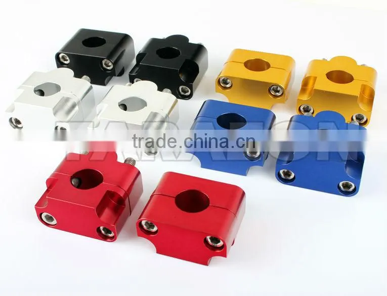 CNC aluminum alloy light weight motorcycle handlebar risers for street bike