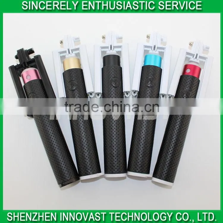 New Foldable bluetooth aluminum alloy selfie stick