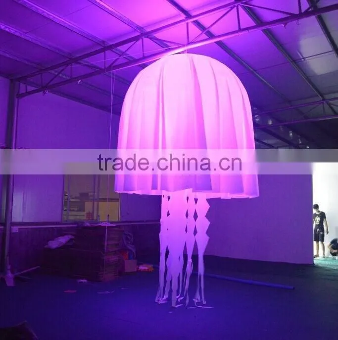 Stage decoration LED jellyfish inflatables inflatable decorating jellyfish balloon